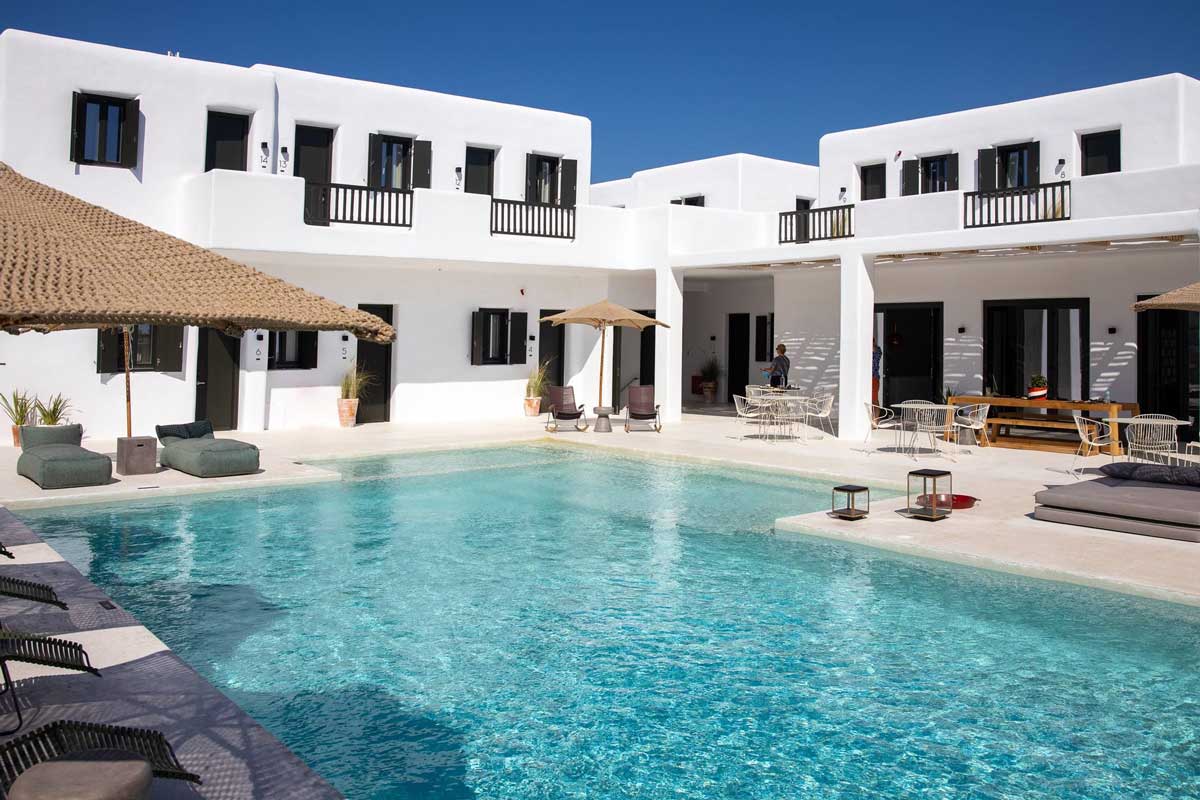 Koukoumi Hotel  Μύκονος.